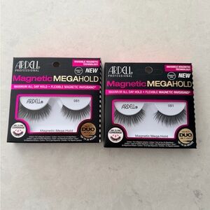 Pack of 2 - Ardell Magnetic Mega Hold Lashes with Black Band